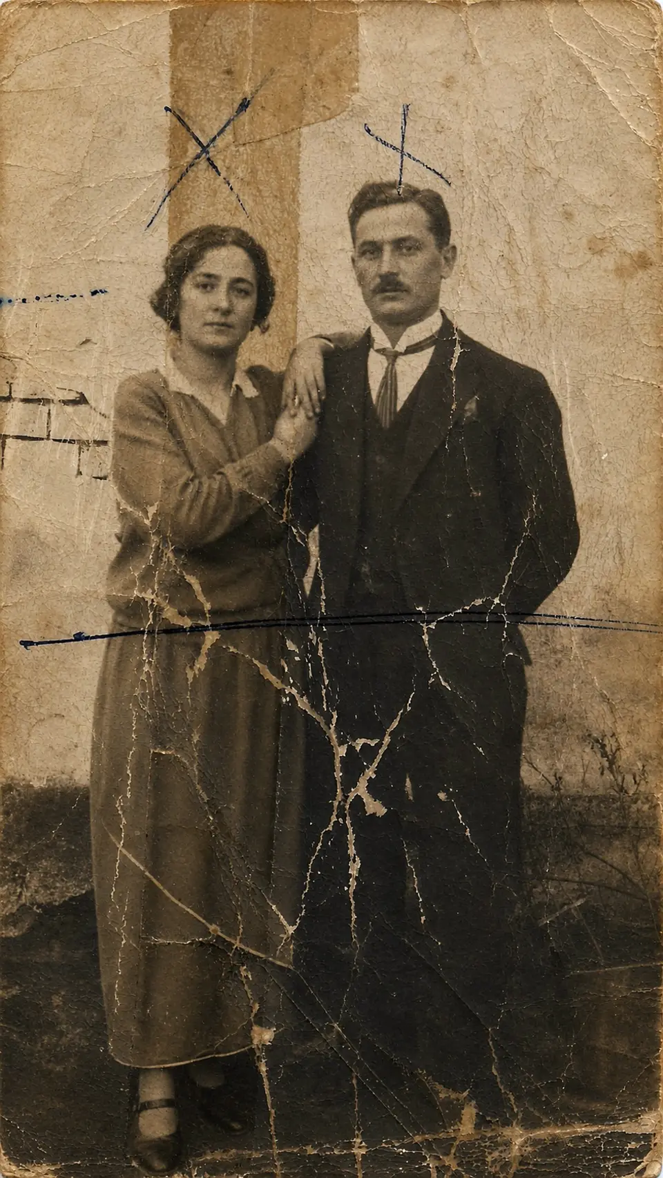 Original: a faded family snapshot