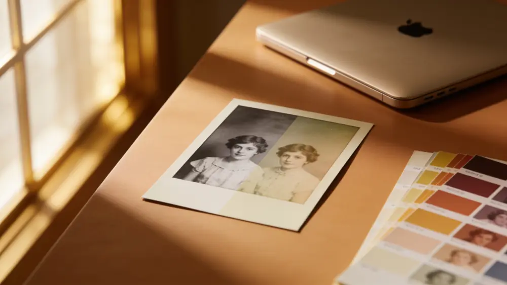 How to colorize black-and-white photos — Reviva